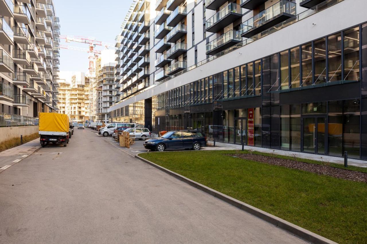 Yellow Sunset Studio Apartment Varşovia Exterior foto